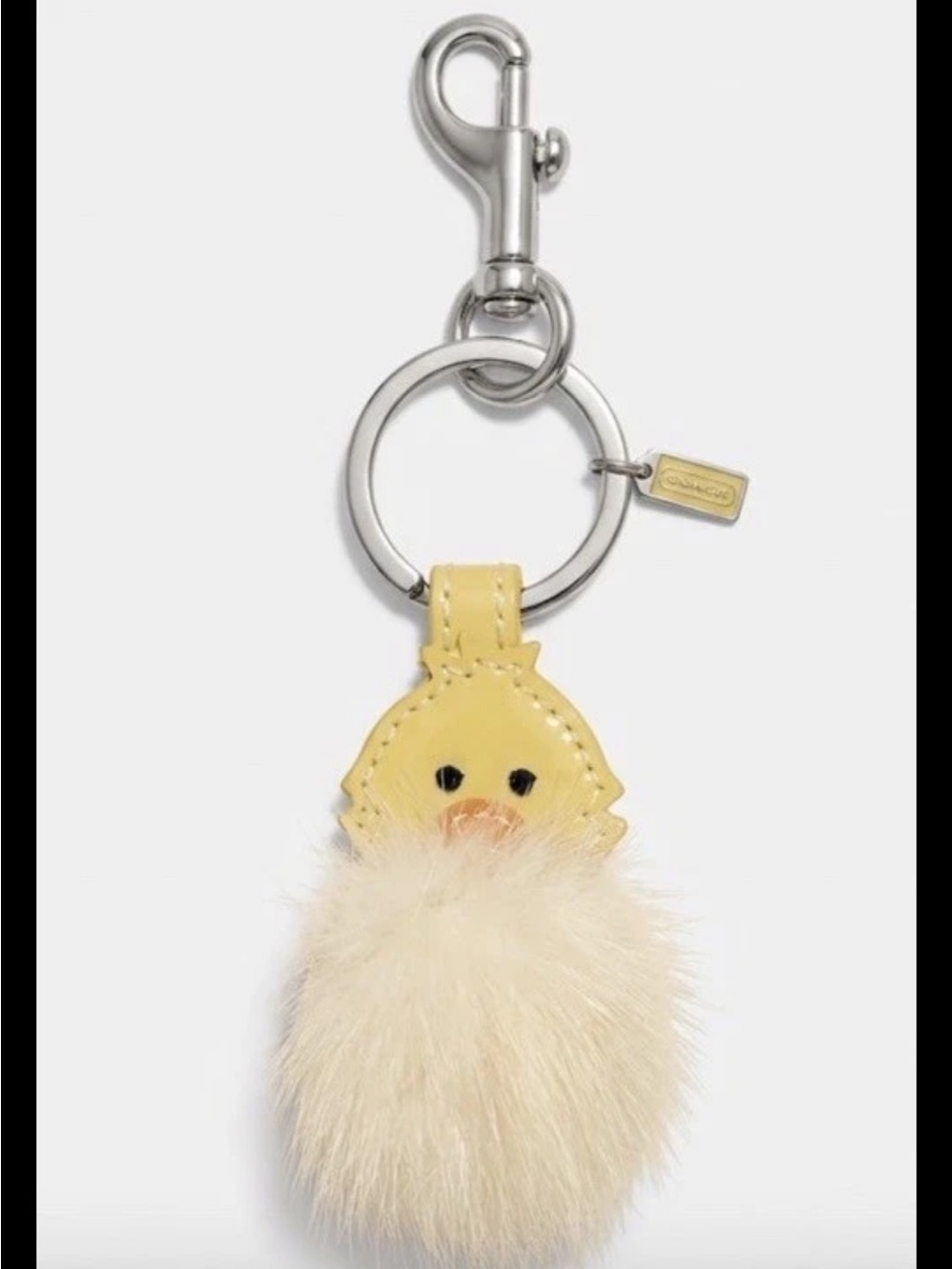 Coach Mink Fur Chick Bag Charm, 2005 Spring/Easter Collection, Style: (#93122)